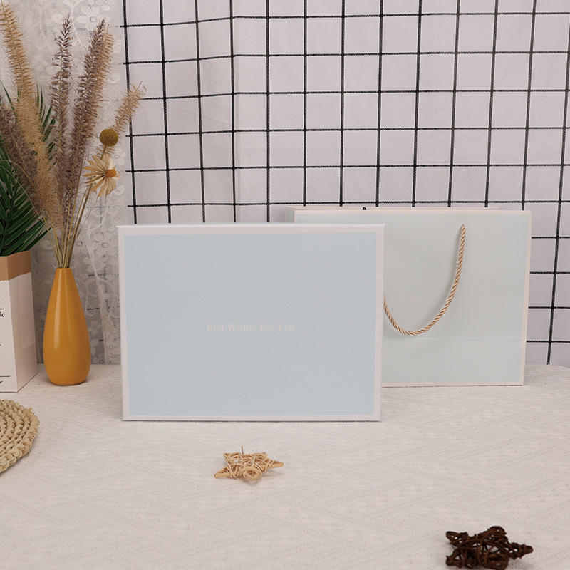 现货粉色蝴蝶结礼盒空盒天地盖包装盒生日礼物盒情人节伴手礼品盒详情9