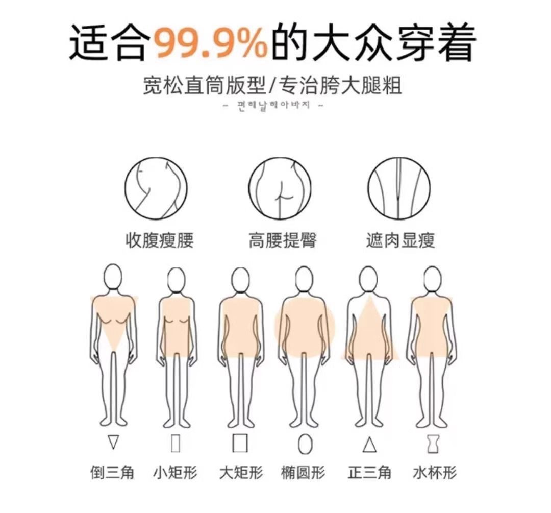 Dark blue wide-leg jeans for women, 2025 autumn new style, plus-size pear-shaped chubby girls, high-waisted, slimming, slightly flared pants pic 5