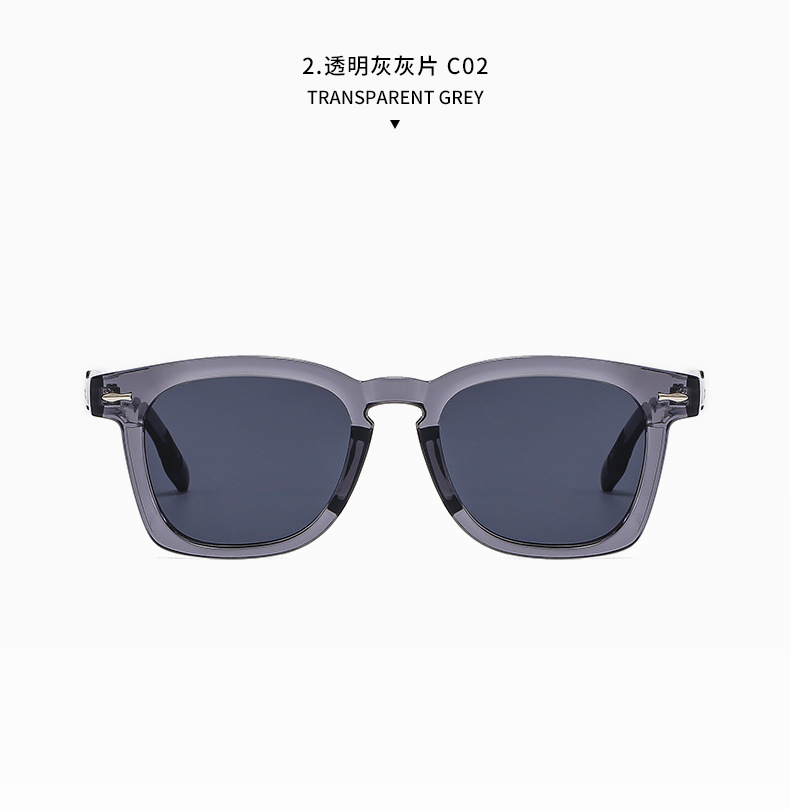 Midin Little Star leg sunglasses, anti-blue light computer glasses, sunglasses for men and women without makeup, big face slimming, flat eyes pic 13