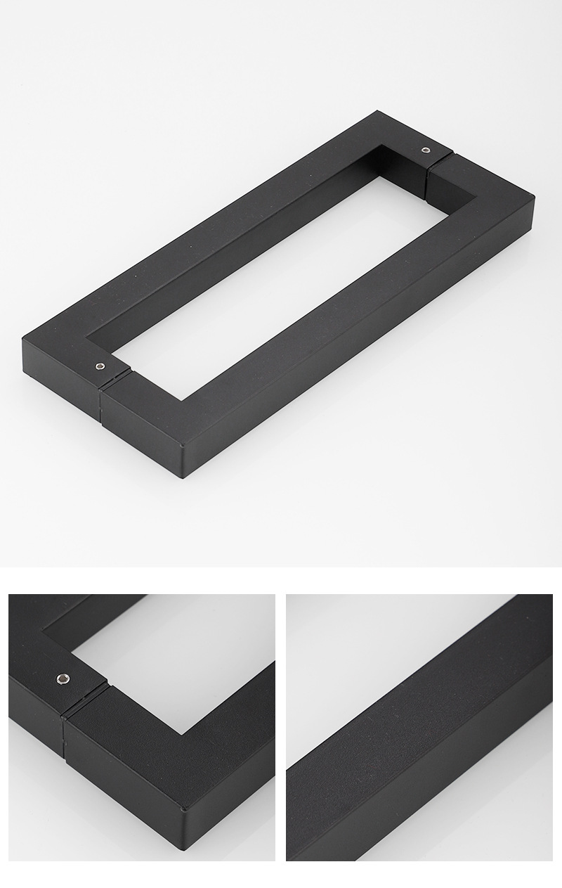 厂家304淋浴房拉手 酒店浴室玻璃门把手 大门推拉门不锈钢拉手详情46