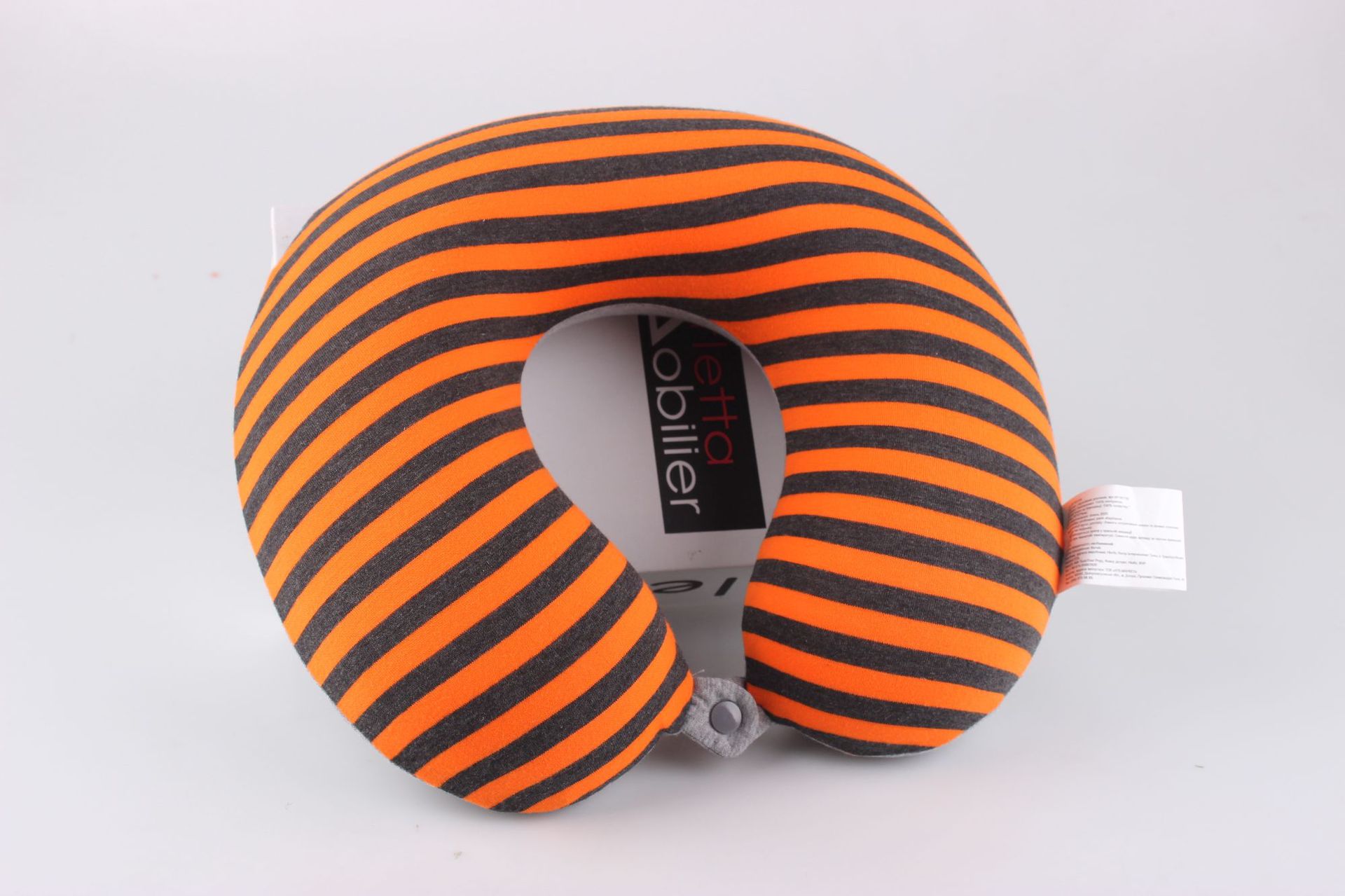 条纹新款U型枕慢回弹记忆棉托背颈枕旅行枕颈椎便携旅游家用枕详情20