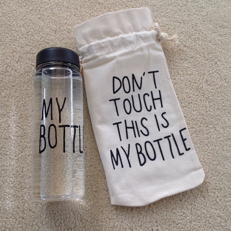 简约透明塑料水杯户外便携运动情侣茶水分离学生礼品瓶批发详情4