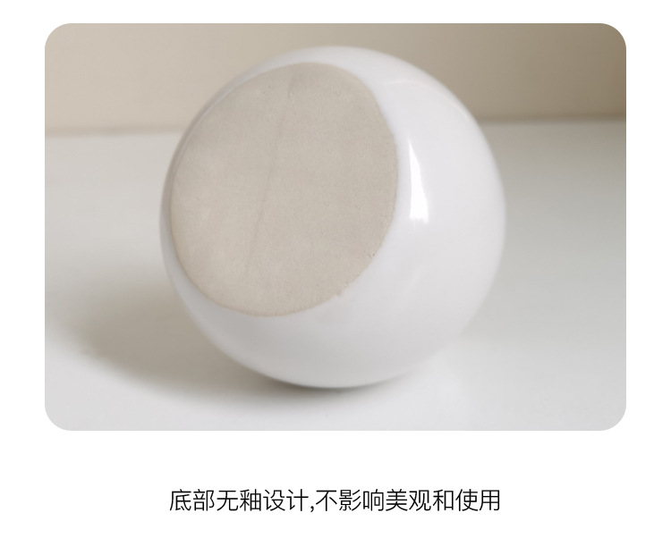 ins风陶瓷小花瓶办公室桌面卧室客厅电视柜家居房间装饰仿真摆件详情14