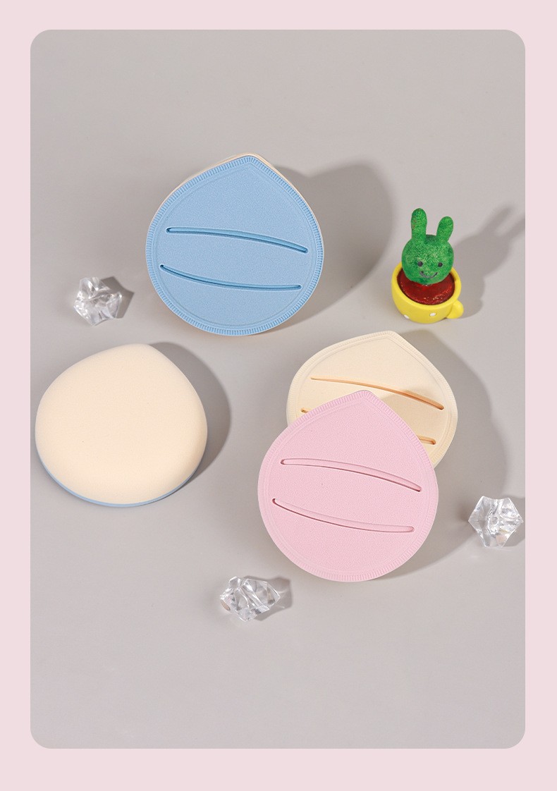 气垫粉扑不吃粉干湿两用棉花糖海绵遮瑕Q弹服帖散粉专用厚美妆蛋美容护肤彩妆工具详情18