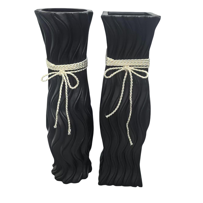 60cm花瓶厂家批发陶瓷花瓶欧式客厅摆饰绢花工艺落地大小花瓶详情32