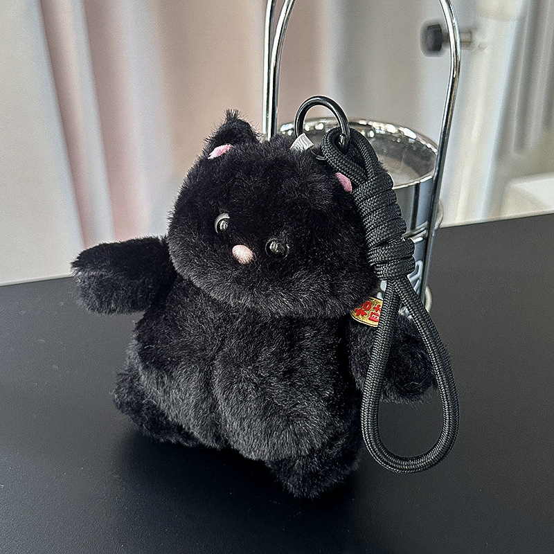 招财猫毛绒玩具公仔白色猫咪玩偶喵它崽可爱软萌猫咪送女生日礼物详情13