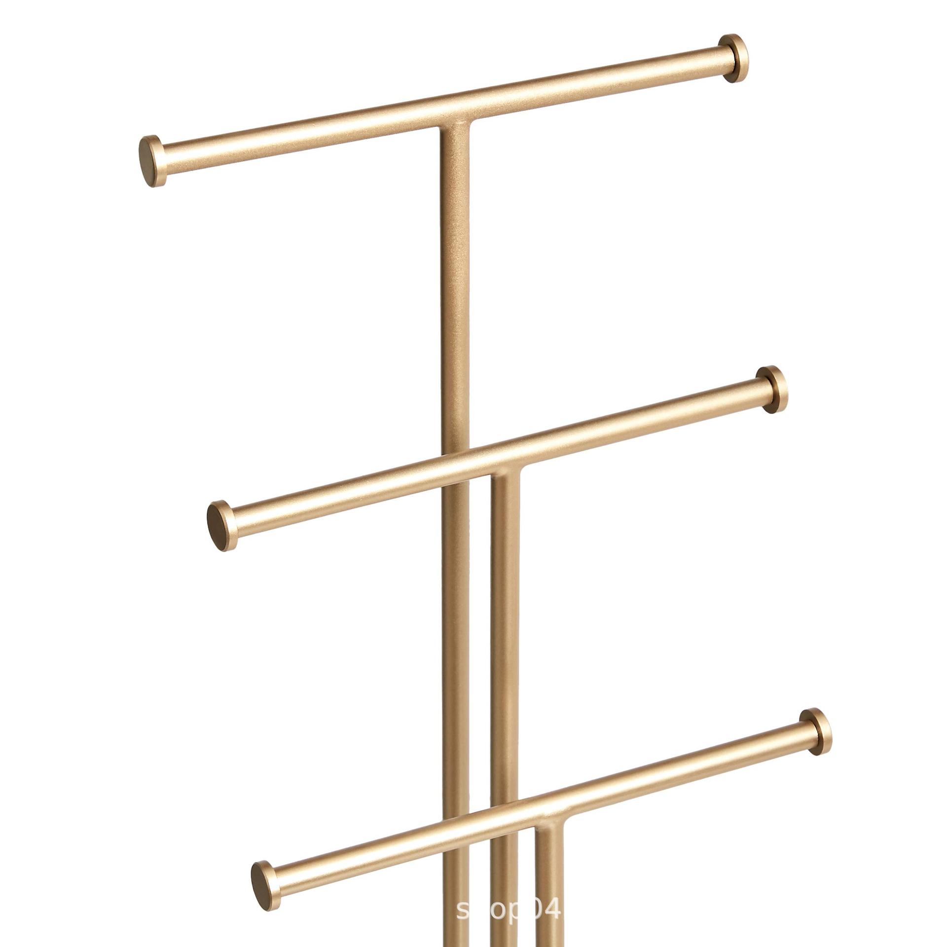 欧美风3T金属项链展示架饰品收纳架亚马逊热销发夹手镯架子展示架详情4