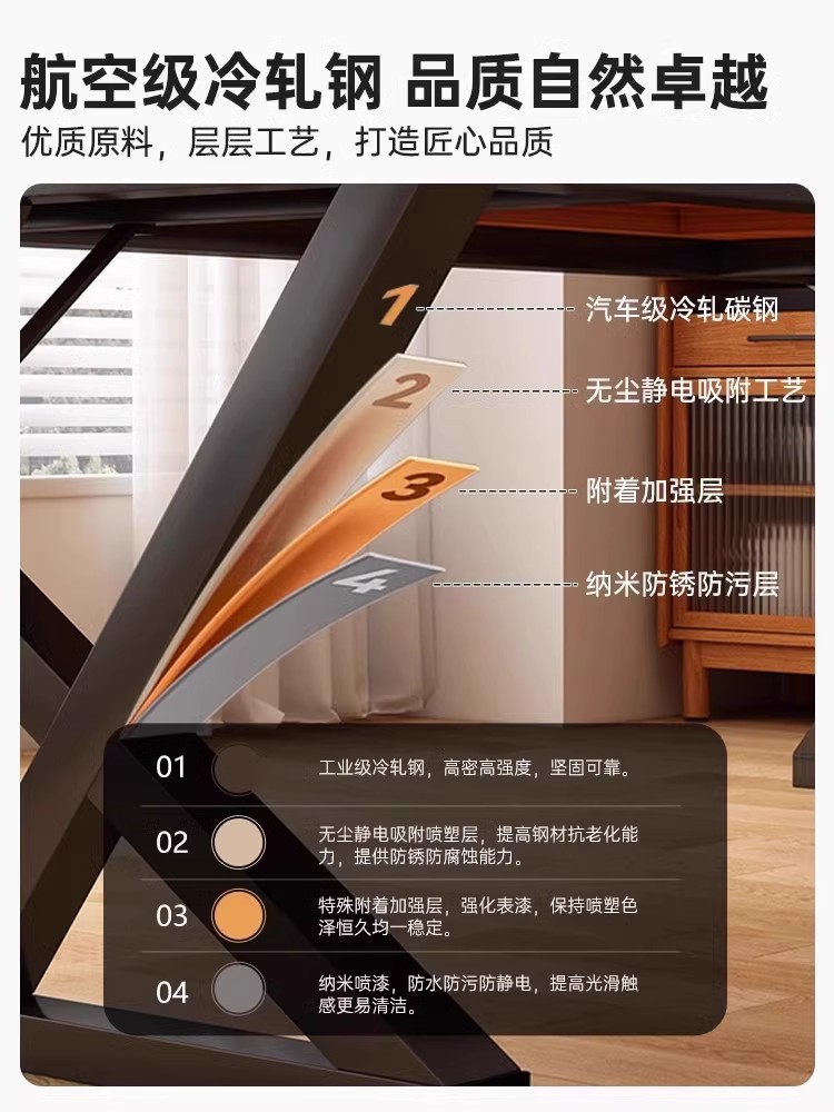 星辰工厂批发桌子餐饮商用方形工业风餐厅酒吧咖啡厅专用桌子快餐店烧烤店餐桌详情1