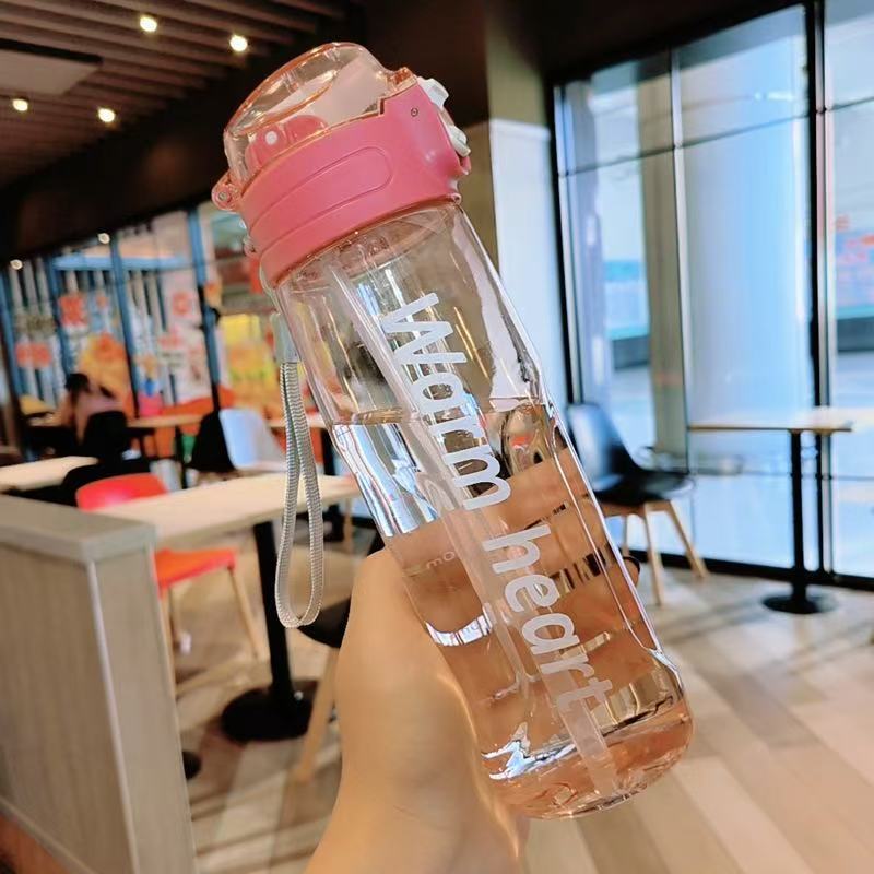 塑料水杯学生运动便携大容量水壶鸭嘴杯吸管杯男女户外健身水杯详情6