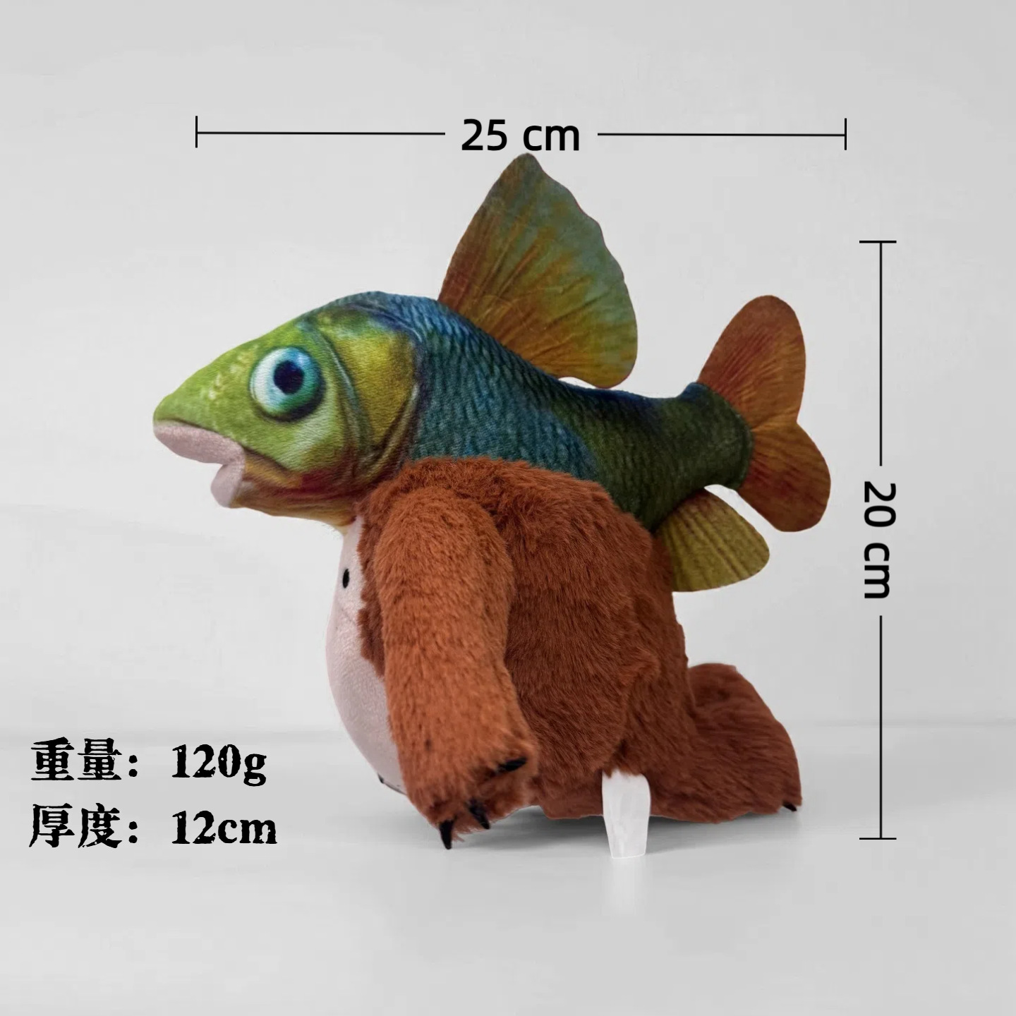 跨境新品AI美国山海经毛绒玩具tungtungsahur毛绒公仔玩偶现货详情15