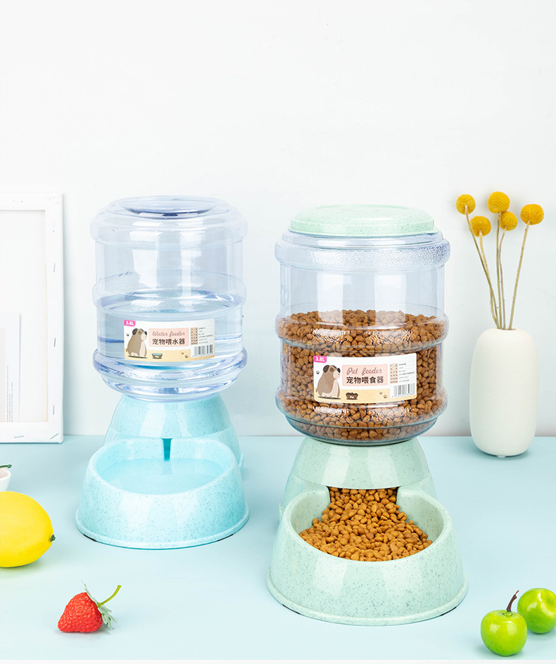 Cross-border pet dog water feeder, cat automatic feeder, cat and dog bowl, large-capacity drinking water feeder, original manufacturer pic 11