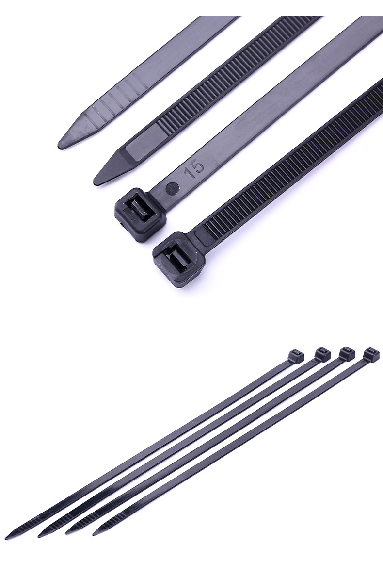 尼龙扎带nylon cable tie 外贸扎带中性捆扎线塑料扎带束线带厂家详情22
