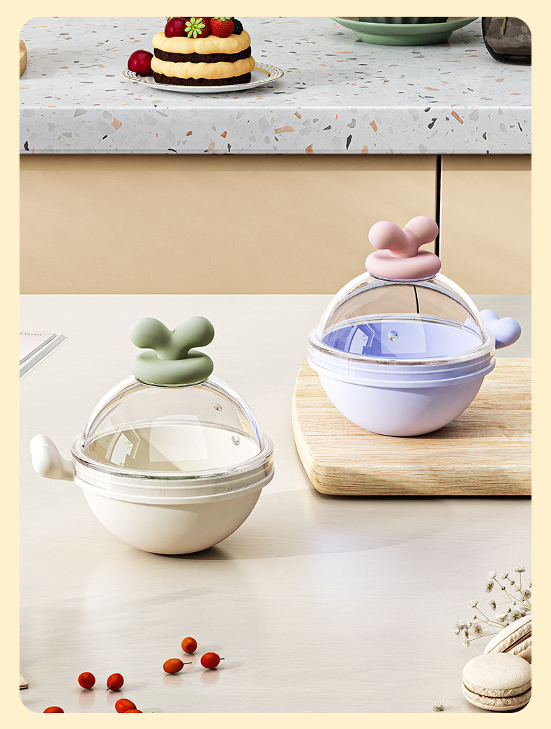 Ice hockey mold with round ears, spherical ice cubes, ice cube trays, whisky, household food-grade silicone ice cube mold pic 14