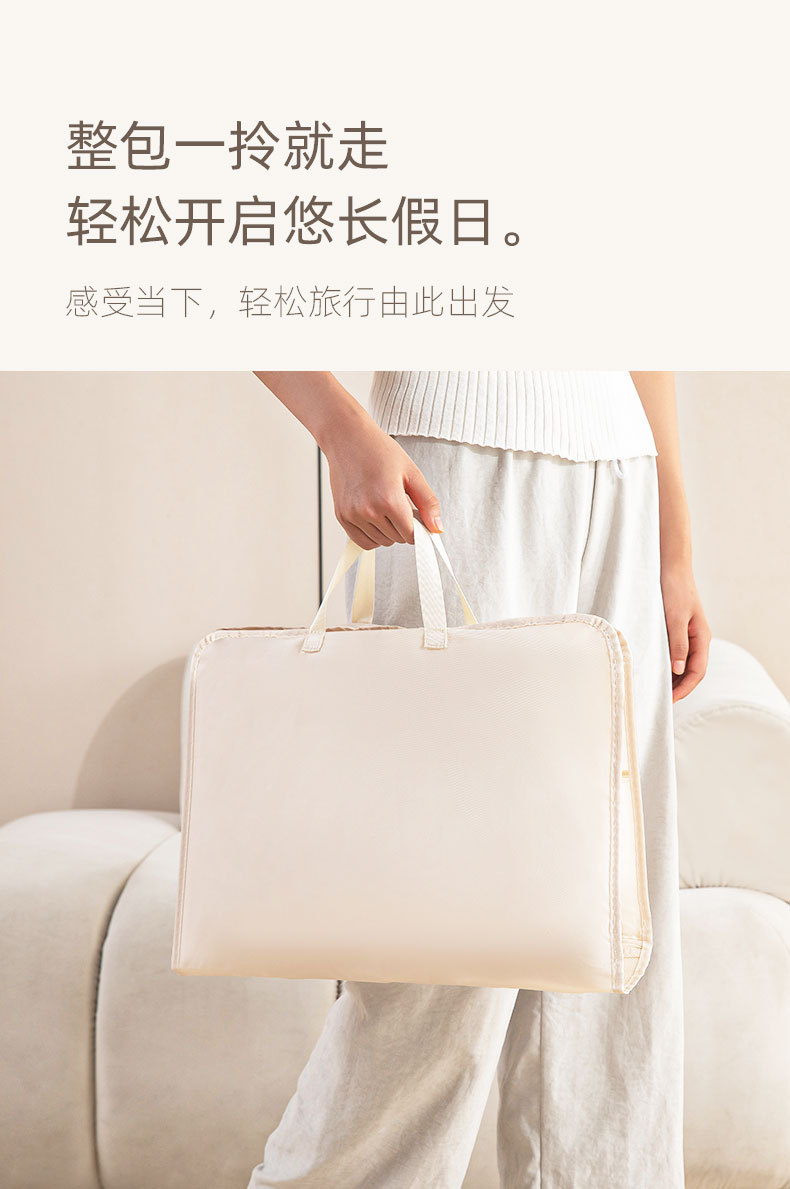 The 7-in-1 travel bag is portable and durable. It is suitable for classifying clothes, shoes, makeup, dust-proof bags, hanging clothes and storage bags for the start of the school year pic 11