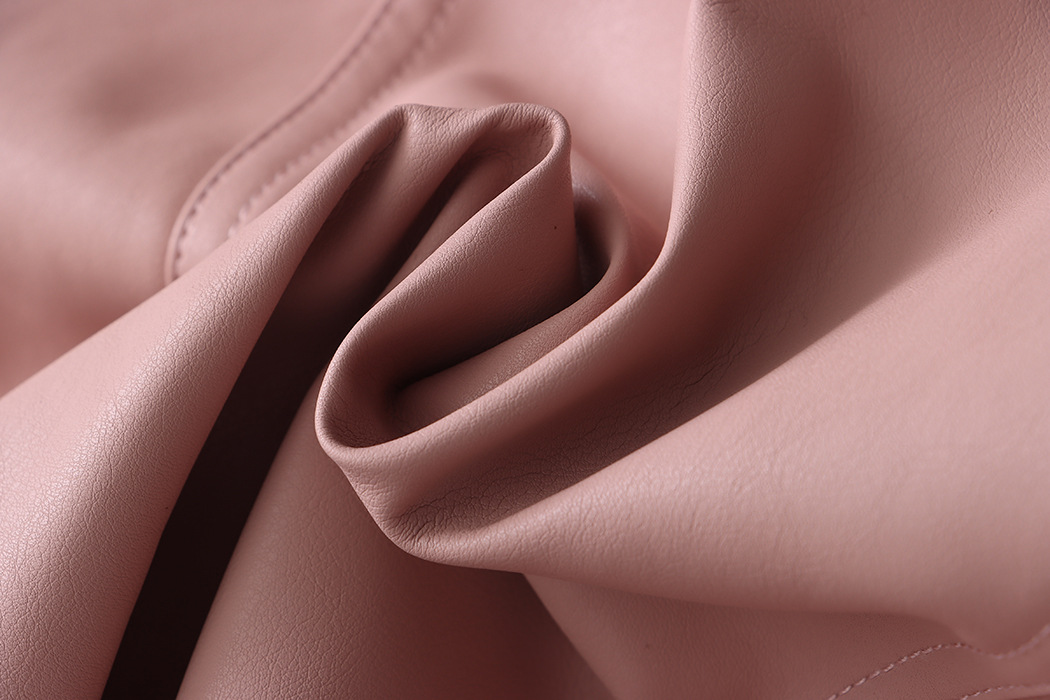 司南 时髦斜门襟拉链设计感 超模机车风皮衣夹克外套高级 SN4227详情67