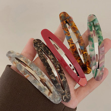 韩版时尚小狗棕色发抓批发女式热卖塑料ABS发抓发饰厂家批发详情8