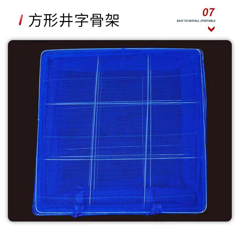 多功能晒网晒干网晾晒网防虫晒鱼菜网晒干笼晒鱼笼家用晾衣架通用百货详情7