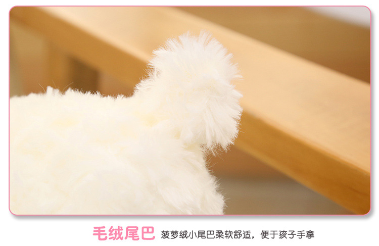 Simulated little sheep plush toys, little sheep dolls, alpaca dolls, cloth dolls, event gifts, birthday presents for girls pic 19