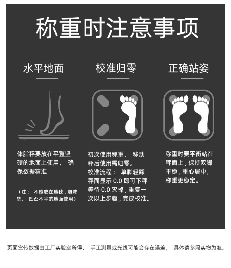 电子秤体脂秤批发家用人体体脂称智能体重秤(支持HUAWEI HiLink)详情22