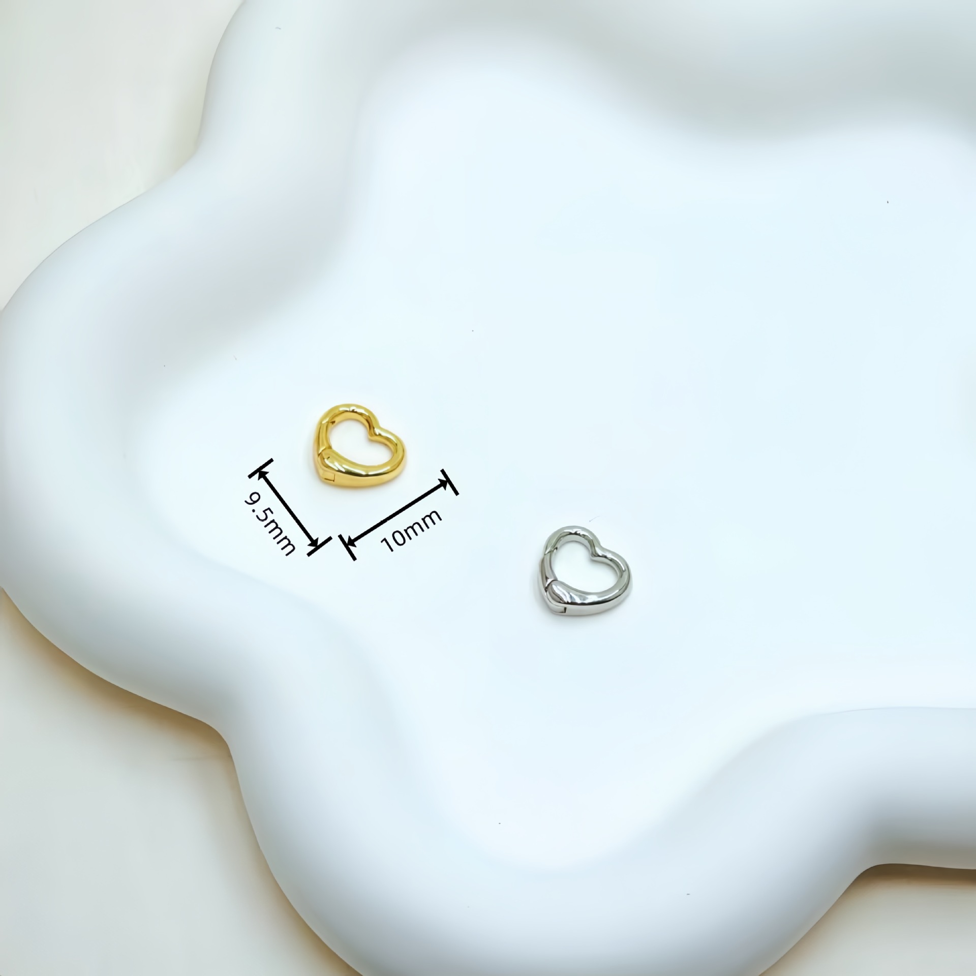 diy铜镀18K真金手工异型龙虾扣饰品配件批发 保色万能扣串珠手链详情26