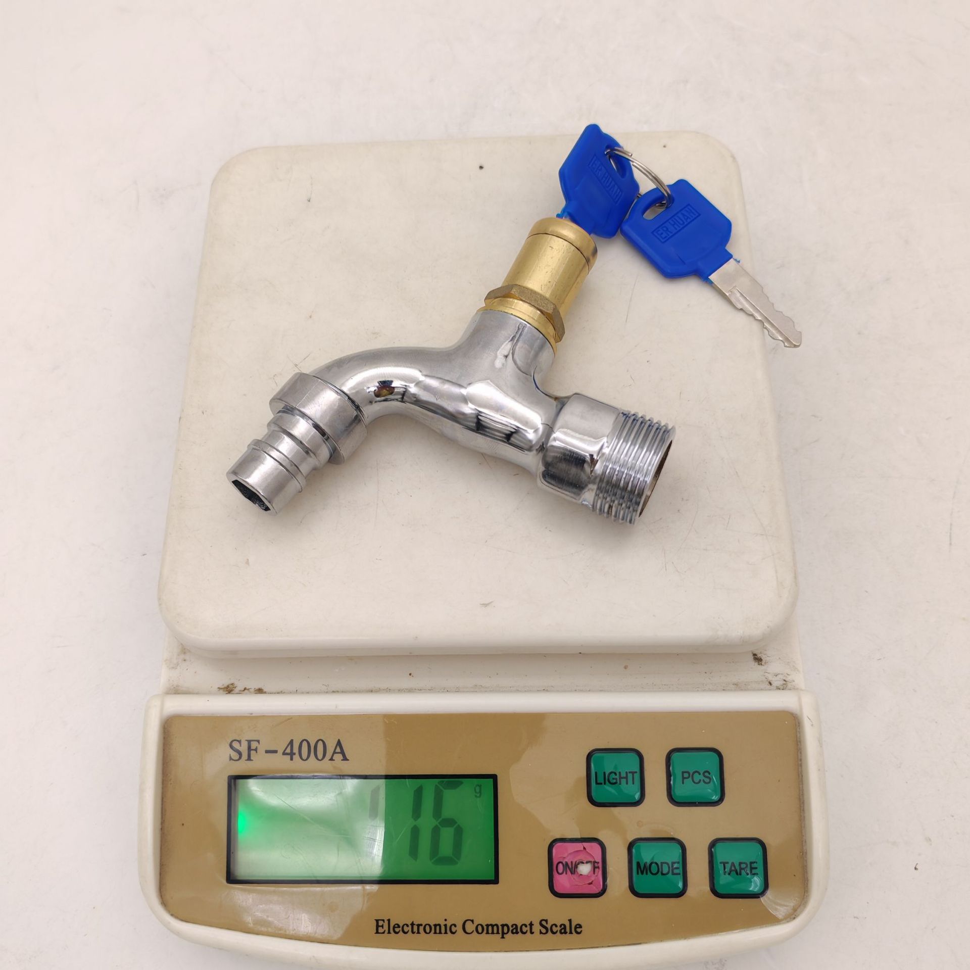 自产自销 家用户外防盗钥匙4分带锁匙水龙头6分钥匙 水龙头详情6