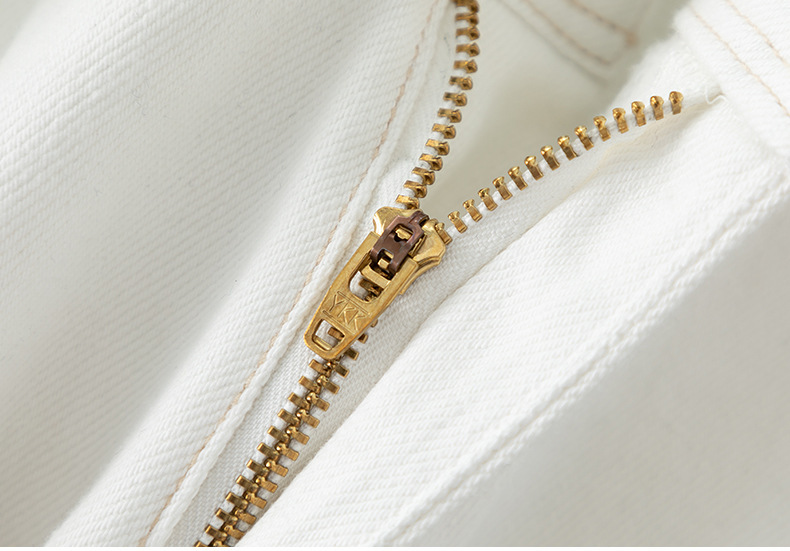 花千瓣高腰微喇牛仔裤女2025秋季新款四面弹宽松显瘦筒喇长裤8197详情36