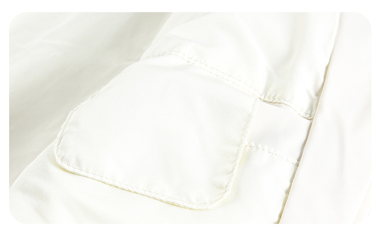 CATTEE美式复古90白鸭绒毛领连帽羽绒服男女冬季防寒保暖短外套潮详情23