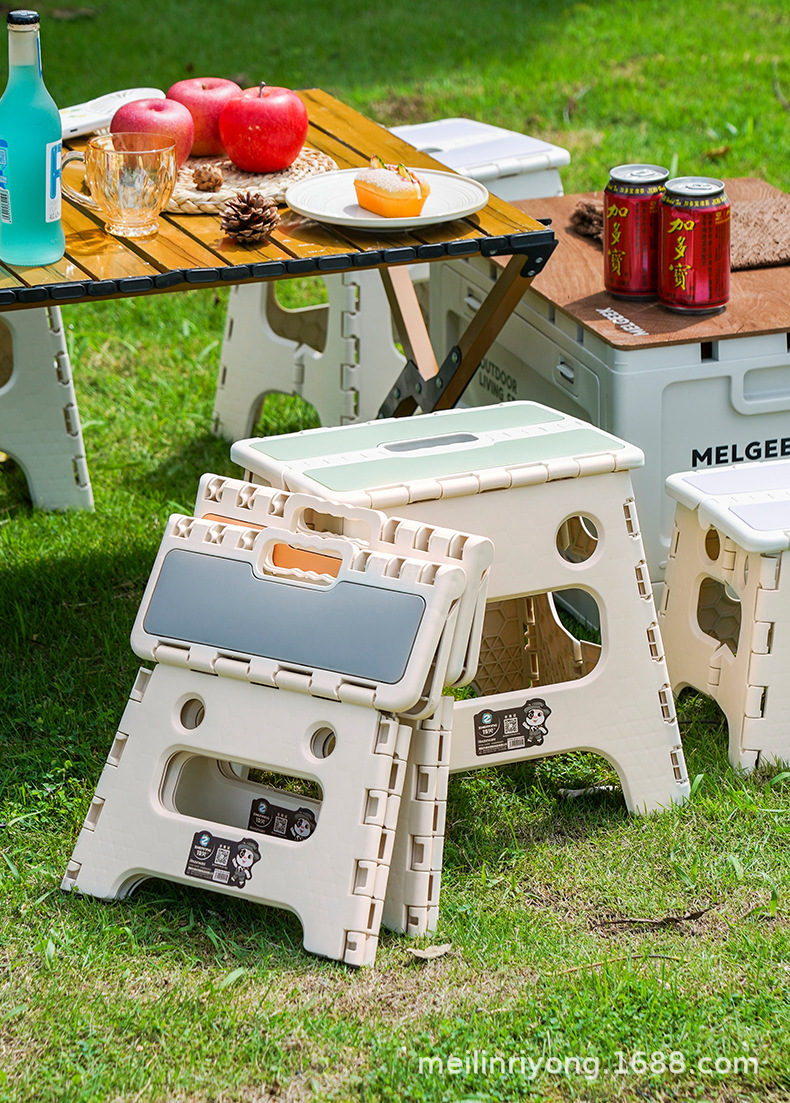 塑料凳子加厚家用椅子简约儿童小板凳浴室换鞋凳户外露营便携马扎02102详情16