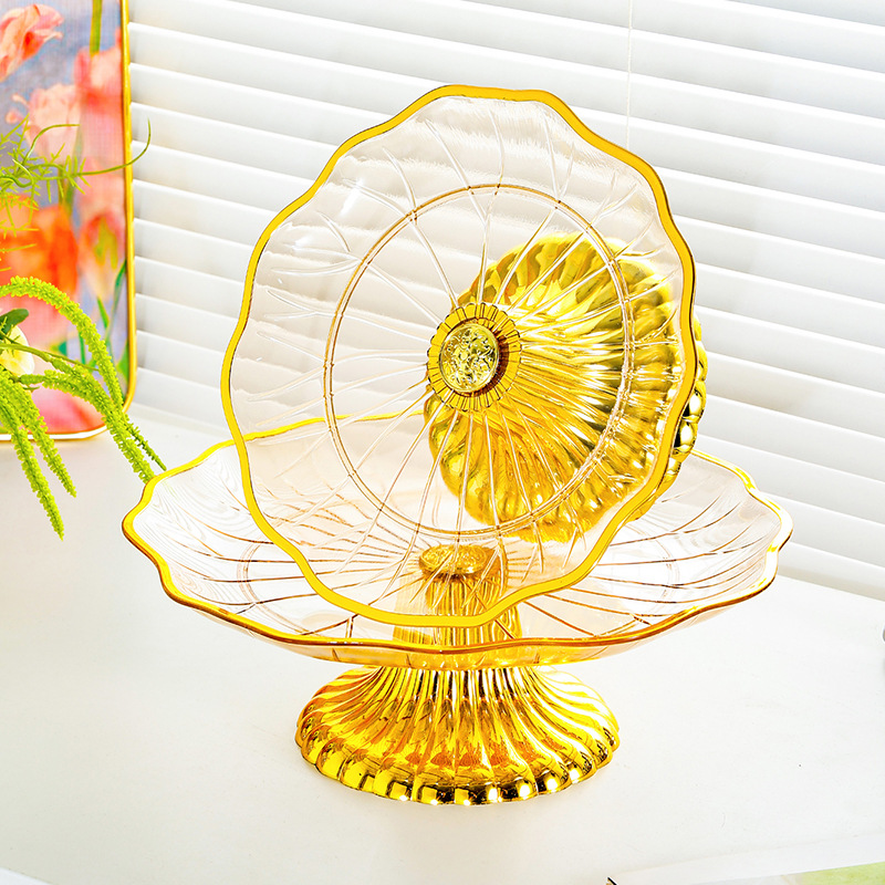 创意家用客厅果盘零食盘糖果单层水果盘茶几前台点心糖果盘收纳盘详情6