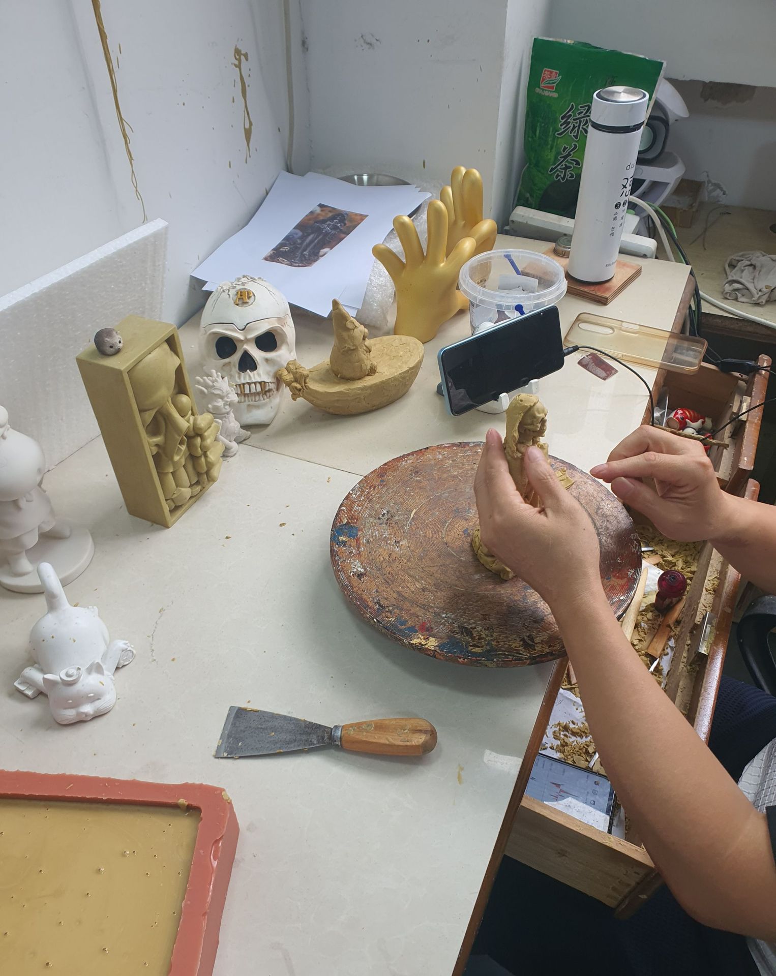 新款风生水起摆件客厅摆件高档乘风破浪装饰品房间办公室客厅摆件详情22