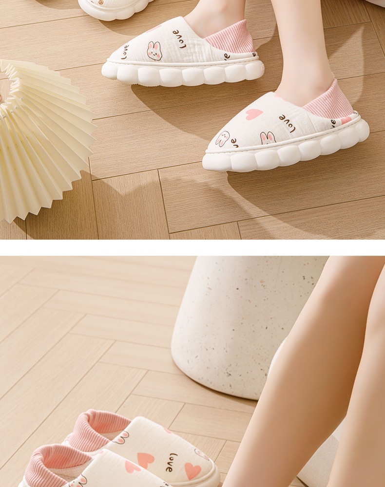 产妇包跟四季防滑厚底月子鞋女舒适透气孕妇软底室内外春夏产妇鞋详情13