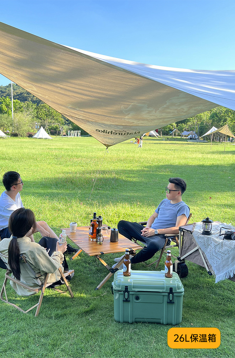Outdoor insulated box, ice cube refrigeration, camping vehicle ice bucket, commercial stall fishing, portable food preservation freezer pic 20