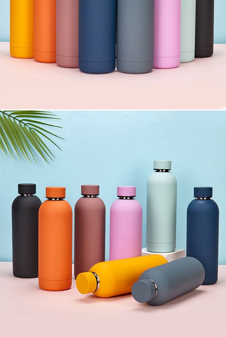 跨境美式304不锈钢小口瓶保温杯真空迷你可乐瓶便携户外运动水壶详情13