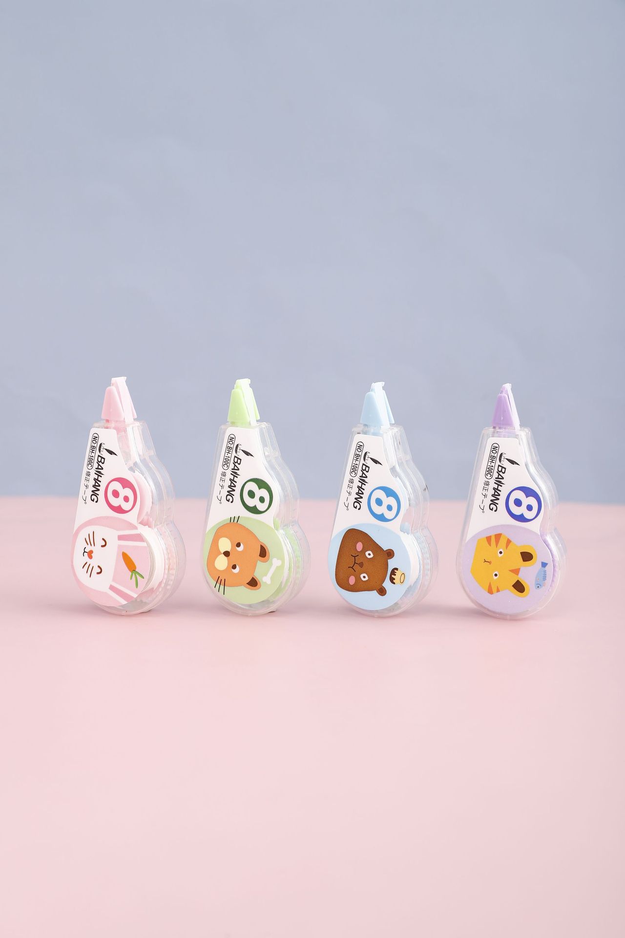 High appearance level primary school student correction tape Cartoon little animal series correction tape school stationery correction tape pic 6