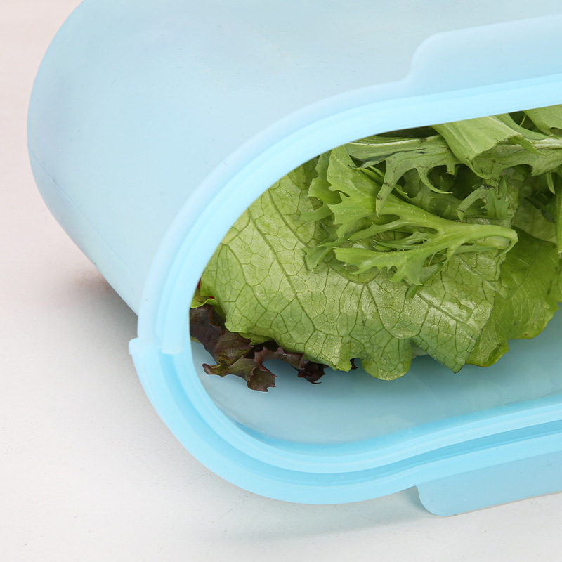 铂金硅胶保鲜袋食品级家用密封加厚水果蔬菜冰箱冷冻密封袋工厂详情32