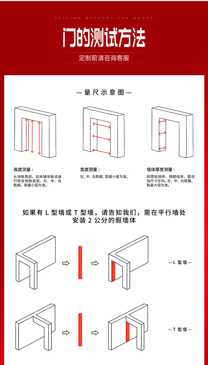 隔音隐形门无框窄边极简铝木平开实木室内门微水泥套装门卧室暗门详情14