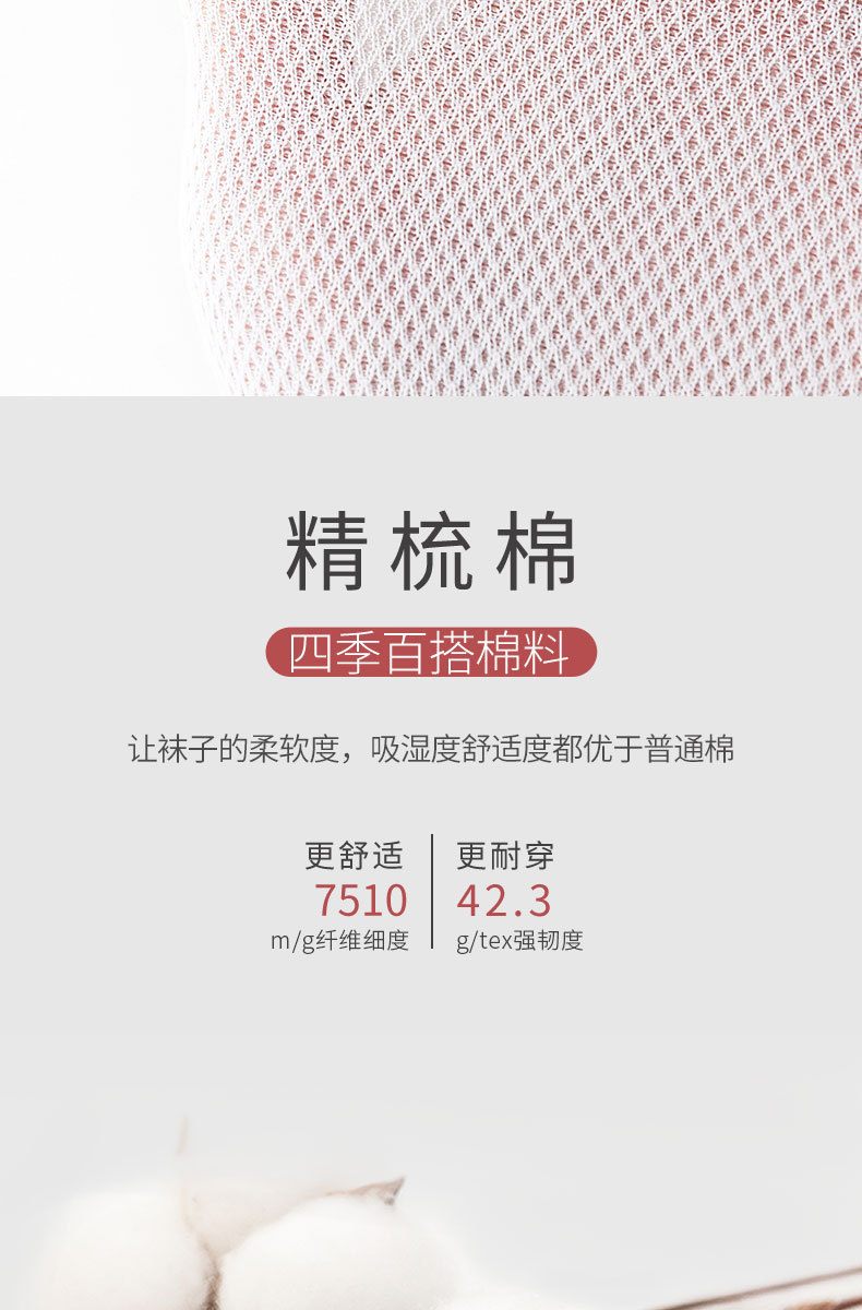 袜子男短袜春夏季低帮短筒袜ins潮棉袜透气船袜薄款吸汗透气男士详情7