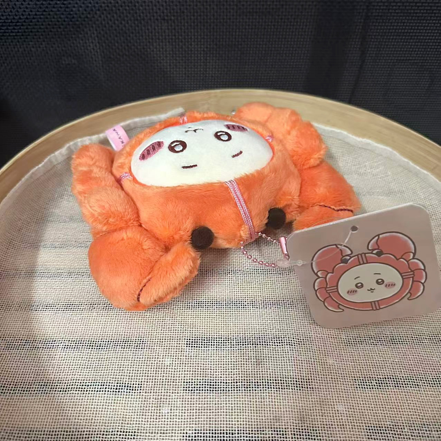 Chiikawa吉伊卡哇上海限定大闸蟹乌萨奇小八毛绒公仔挂件娃娃抱枕毛绒玩具详情2
