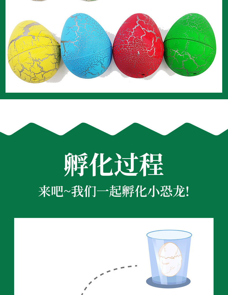 跨境儿童玩具恐龙蛋孵化蛋泡大膨胀变形仿真动物泡水盲盒地摊批发详情6