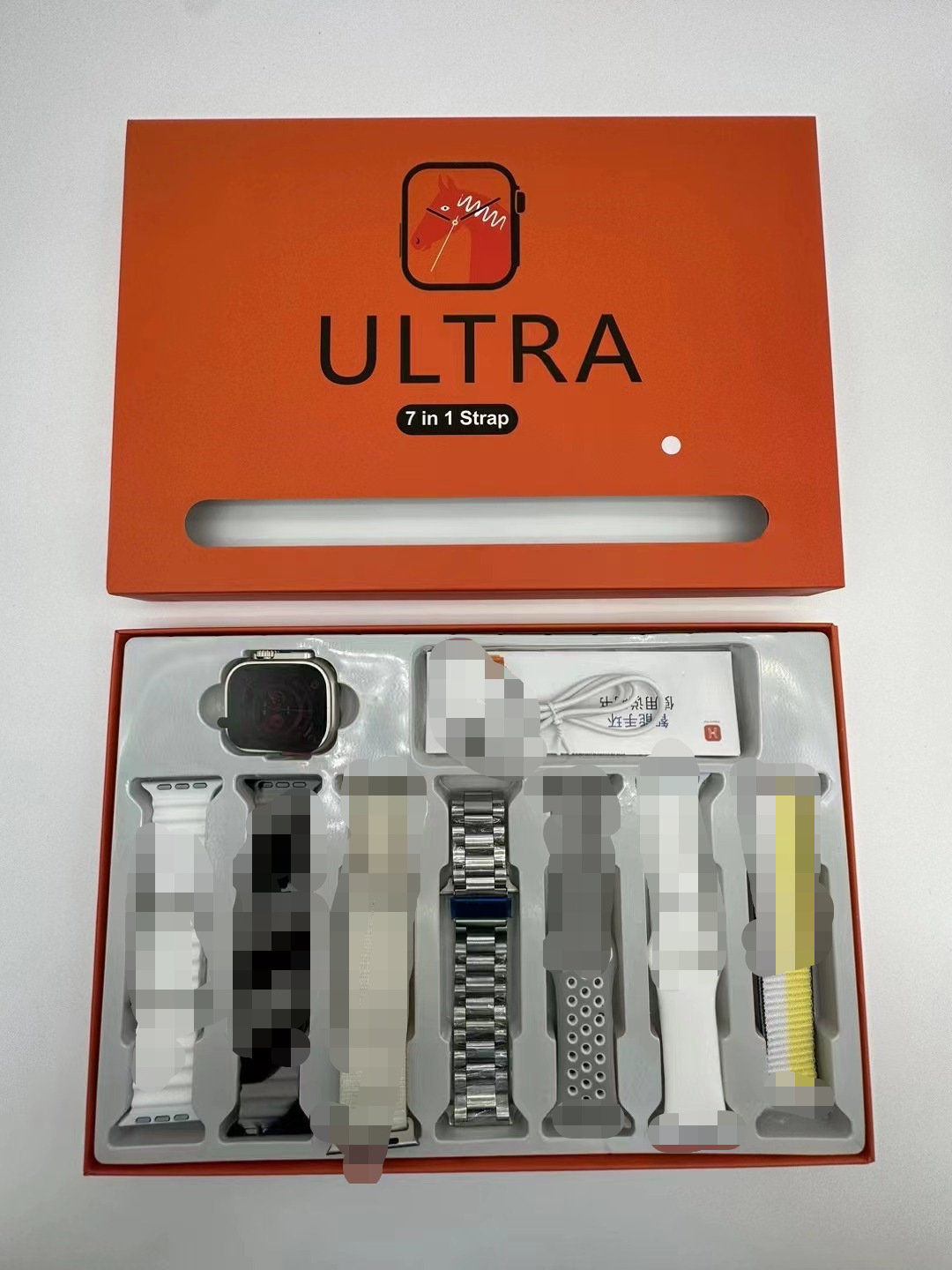 跨境7合1多表带心率血压血氧健康监测蓝牙通话智能手表详情4