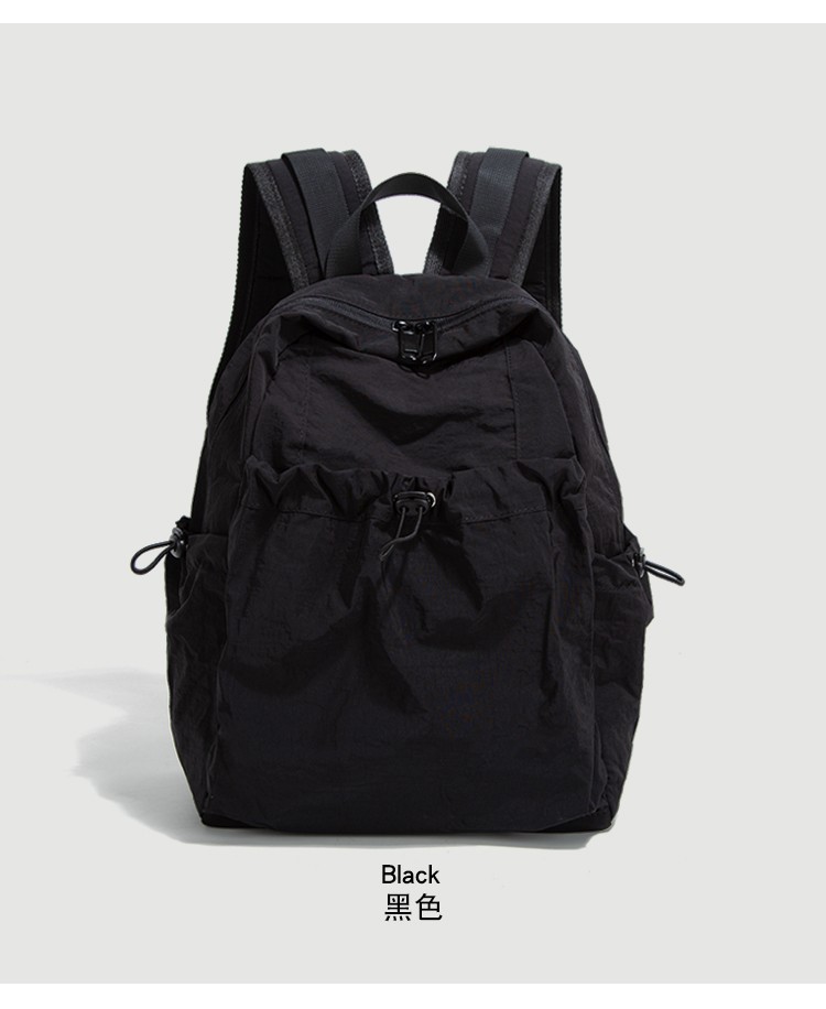 跨境休闲轻便双肩包男女新款大容量旅游防水背包学生书包女详情11