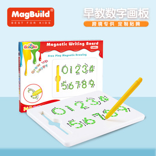 儿童磁力画板大号拼图恐龙玩具早教益智控笔训练专注力幼儿园礼物详情5