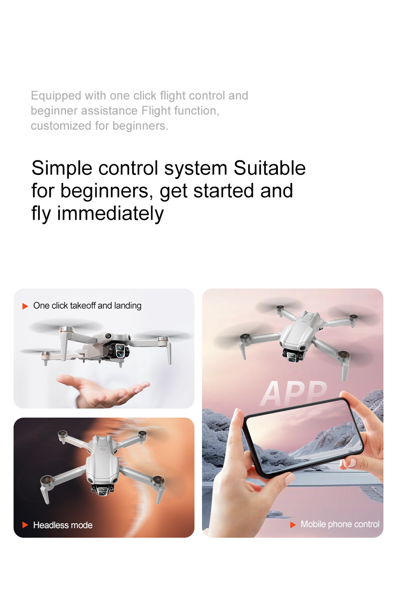 The cross-border new product A888PRO quadcopter is a high-definition aerial photography aircraft with brushless powerful remote control pic 29