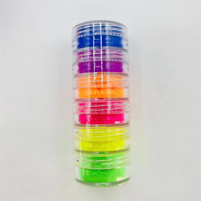 Cross-border best-selling nail and eyeshadow powder, candy powder, Barbie powder, European and American immersion powder, diy blending powder, nail glow powder pic 5