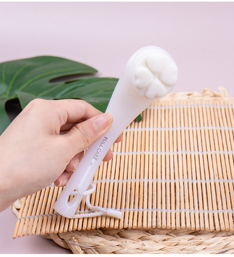 卓尔雅新品洁面刷子软毛卸妆清洁仪毛孔去黑头挂绳拱形洗脸刷美容护肤彩妆工具详情16