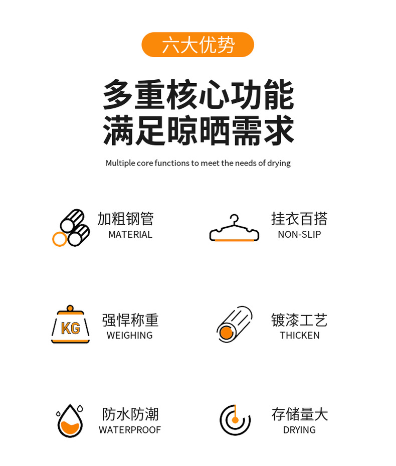 跨境热销简易款多功能一体鞋帽架家居卧室收纳置物架晾衣架衣帽架详情4