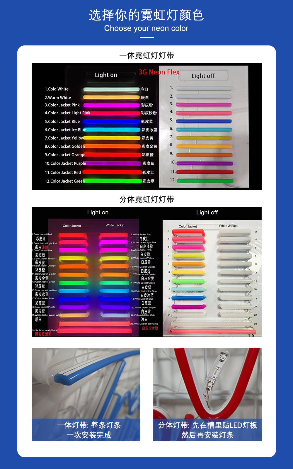 亚克力氛围灯房间床头生日布置造型灯跨境代发字母创意霓虹灯定制详情5