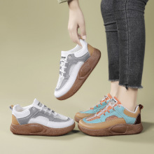 秋季新款飞织运动鞋厚底时尚透气轻便女鞋户外休闲潮鞋女跨境批发详情14