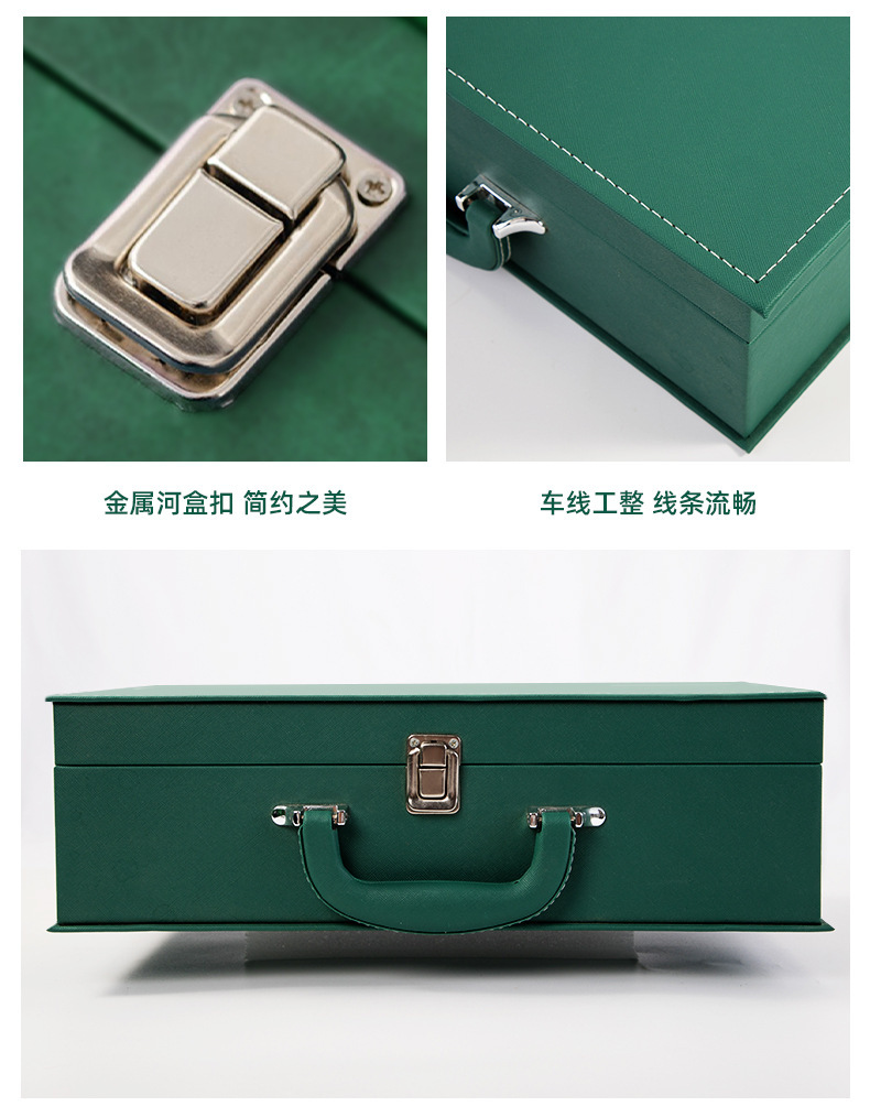 Annual meeting business gift sets, customized gifts, company conference gifts, portable suitcases, high-end souvenirs pic 12
