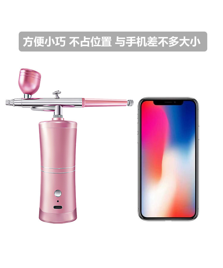 High-pressure Nano Mini Waist oxygen injection device, water replenishing spray device, home moisturizing spray gun, beauty handheld water oxygen instrument pic 9